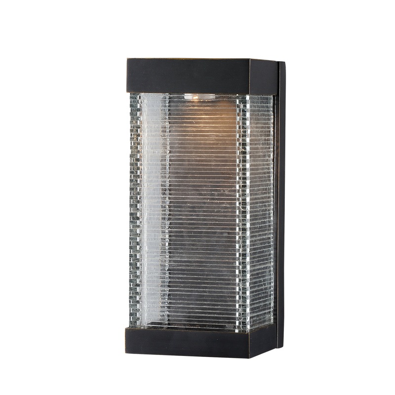 Maxim 55224CLBZ Stackhouse VX LED Outdoor Wall Sconce, Bronze