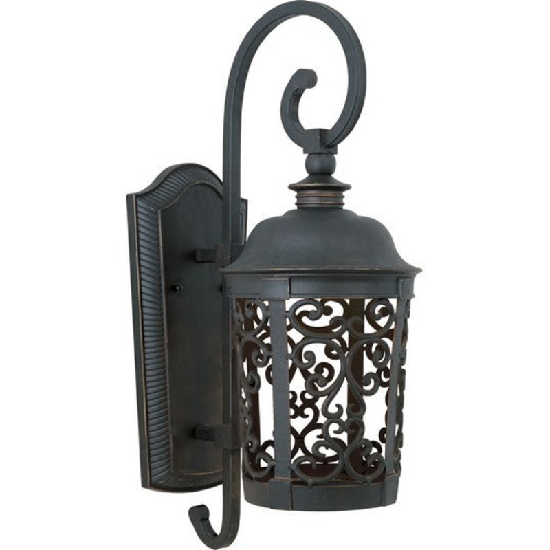 Maxim 55394BZ Whisper Dark Sky LED LED Outdoor Wall Sconce, Bronze