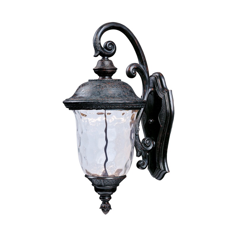 Maxim 55496WGOB Carriage House LED LED Outdoor Wall Sconce, Oriental Bronze