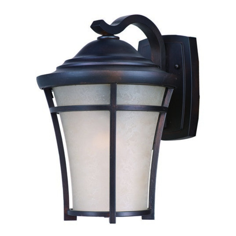 Maxim 55506LACO Balboa DC LED E26 LED Outdoor Wall Sconce, Copper Oxide