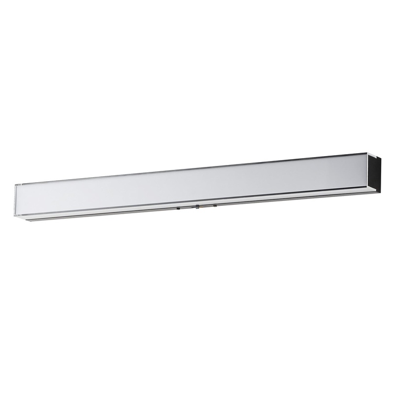 Maxim 59004CLFTBK Edge LED Bath Vanity, Black
