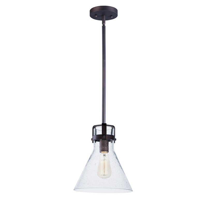 Maxim 26115CDOI Seafarer One Light Pendant, Oil Rubbed Bronze