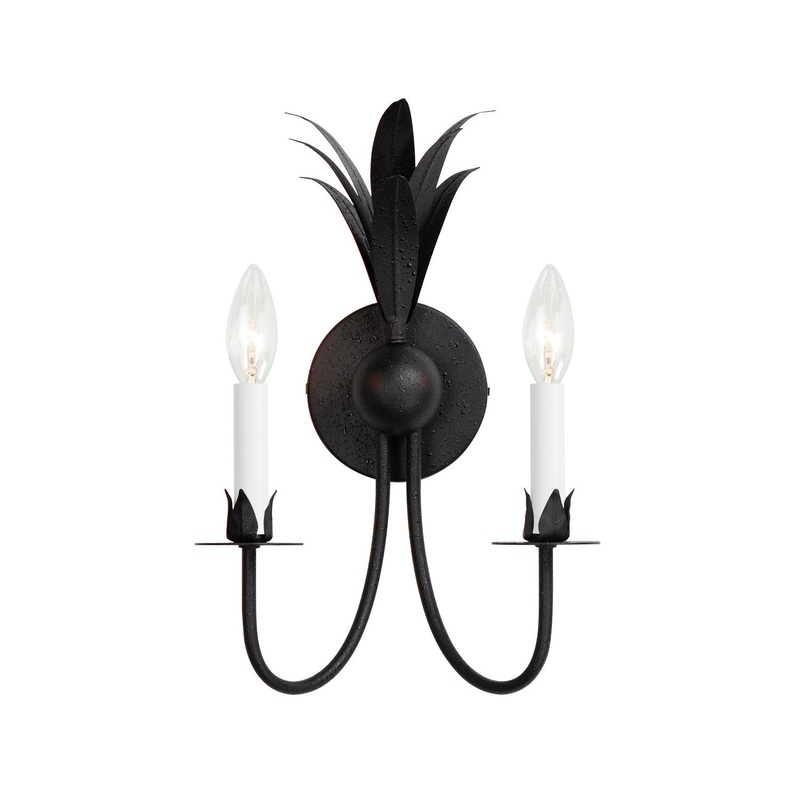 Maxim 2882AR Paloma Two Light Wall Sconce, Anthracite