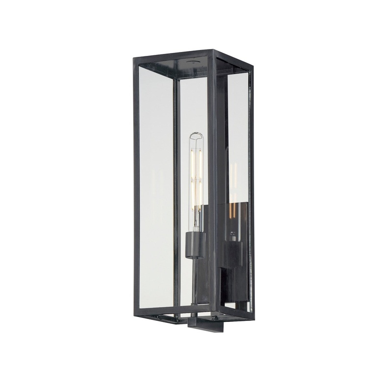 Maxim 30095CLDBZ Catalina One Light Outdoor Wall Sconce, Dark Bronze