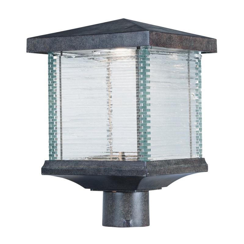 Maxim 55735CLET Triumph VX LED LED Outdoor Pole/Post Lantern, Earth Tone