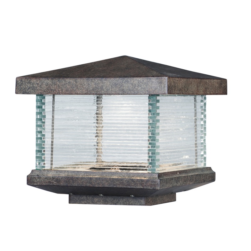 Maxim 55736CLET Triumph VX LED LED Outdoor Deck Lantern, Earth Tone
