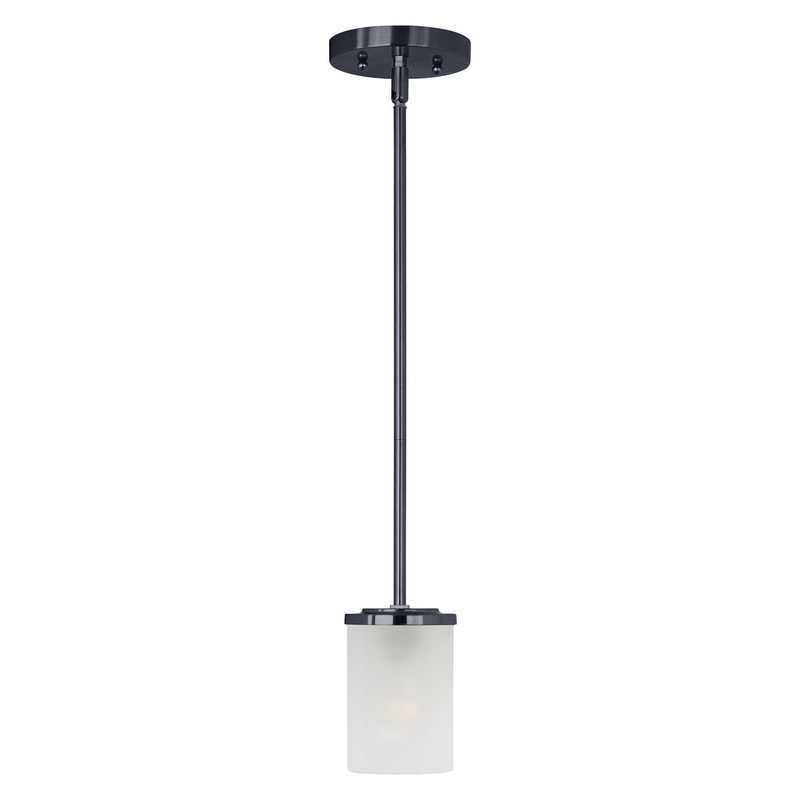Maxim 90200FTBK Corona One Light Mini Pendant, Black