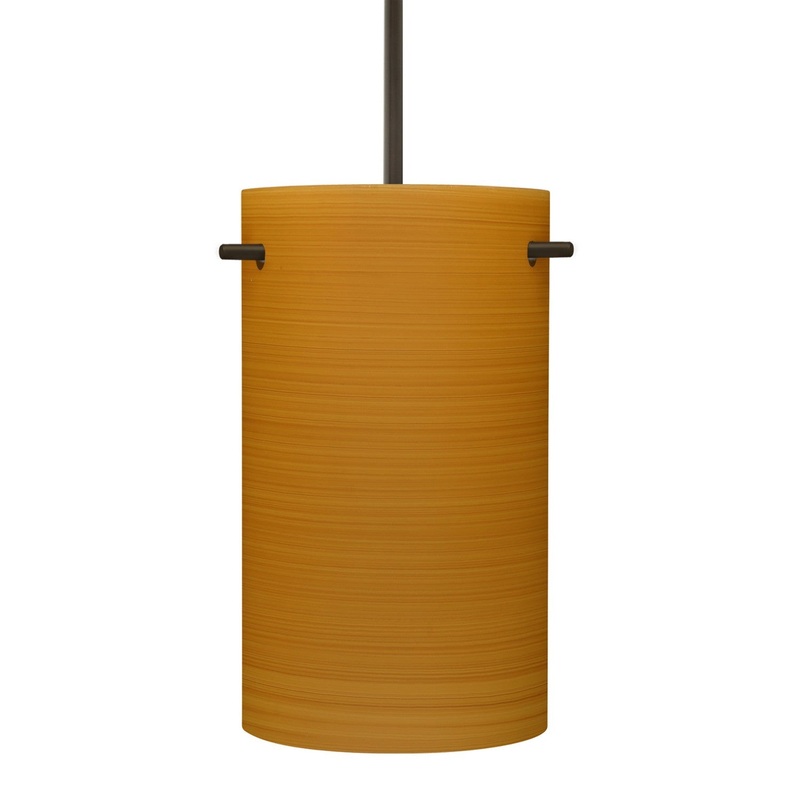 Besa 1JC-4005OK-LED-BR Besa Tamburo 5 Pendant LED Pendant Bronze