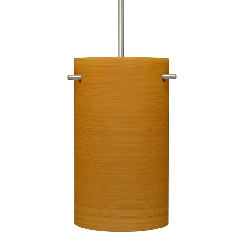 Besa 1JC-4005OK-SN Besa Tamburo 5 Pendant One Light Pendant Black