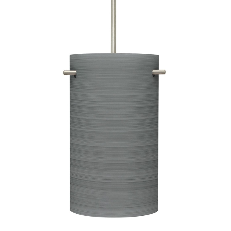 Besa 1JC-4005TN-SN Besa Tamburo 5 Pendant One Light Pendant Black