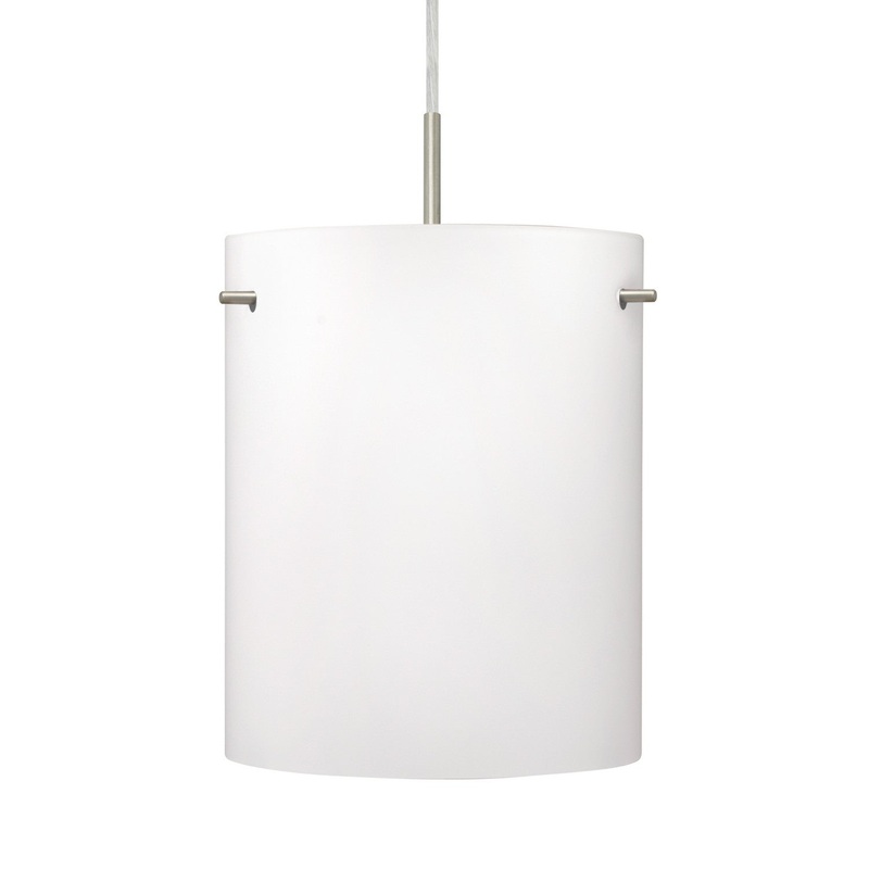 Besa 1JC-400607-LED-SN Besa Tamburo 8 Pendant LED Pendant Black