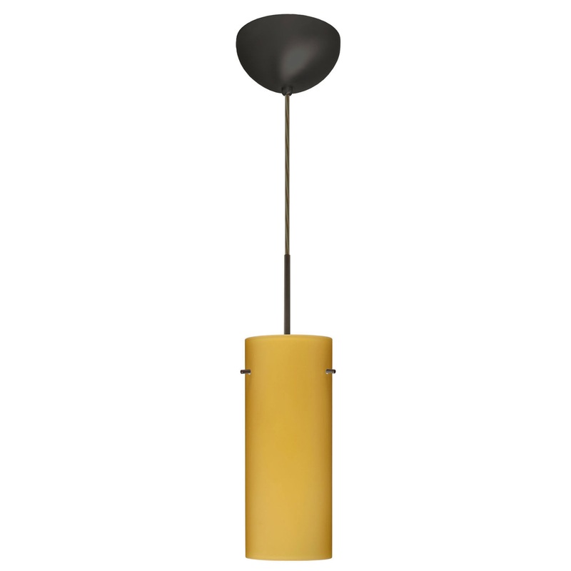 Besa 1JC-4123VM-BR Stilo One Light Pendant Bronze
