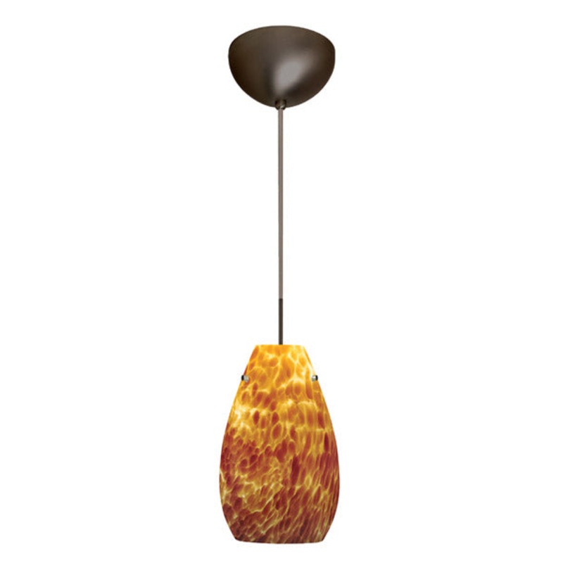 Besa 1JC-412618-BR Pera One Light Pendant Bronze