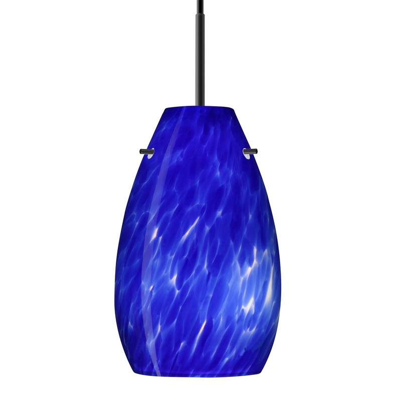 Besa 1JC-412686-LED-BK Besa Pera 9 Pendant LED Pendant Black