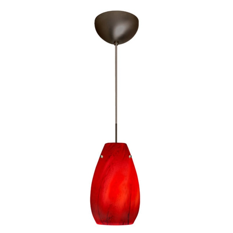 Besa 1JC-4126MA-BR Pera One Light Pendant Bronze