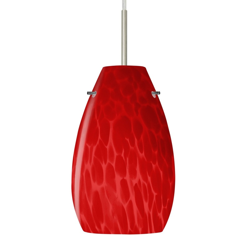 Besa 1JC-4126RC-LED-SN Besa Pera 9 Pendant LED Pendant Satin Nickel