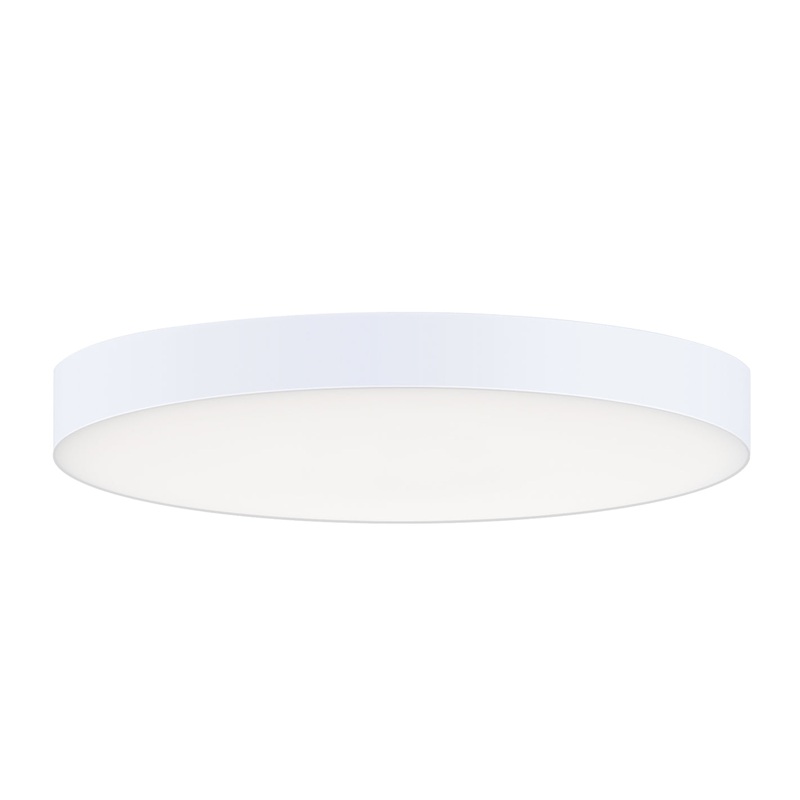 Maxim 57662WTWT Trim LED Flush Mount, White