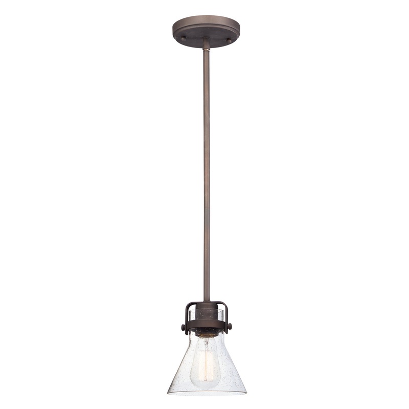 Maxim 91110CDOI Seafarer One Light Mini Pendant, Oil Rubbed Bronze