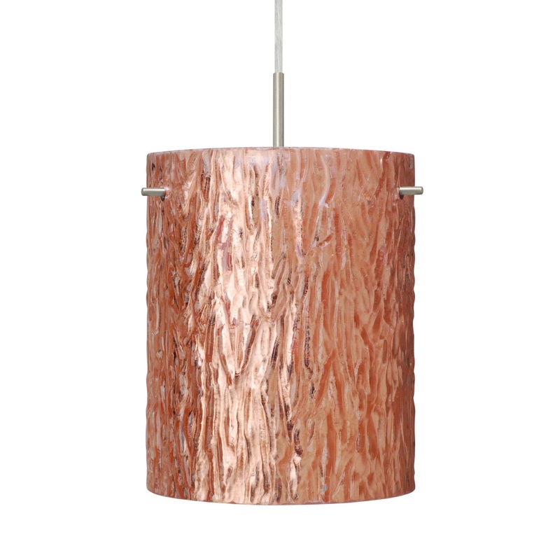 Besa 1JC-4006CS-LED-SN Besa Tamburo 8 Pendant LED Pendant Black