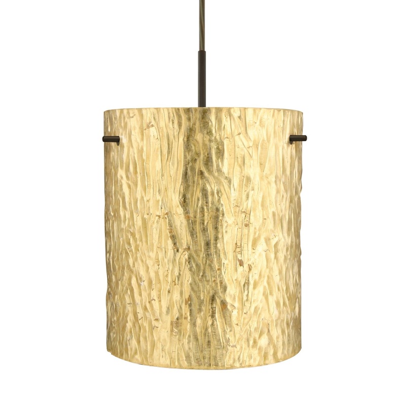 Besa 1JC-4006GS-LED-BR Besa Tamburo 8 Pendant LED Pendant Bronze