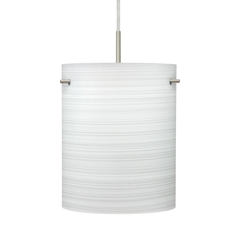 Besa 1JC-4006KR-LED-SN Besa Tamburo 8 Pendant LED Pendant Black