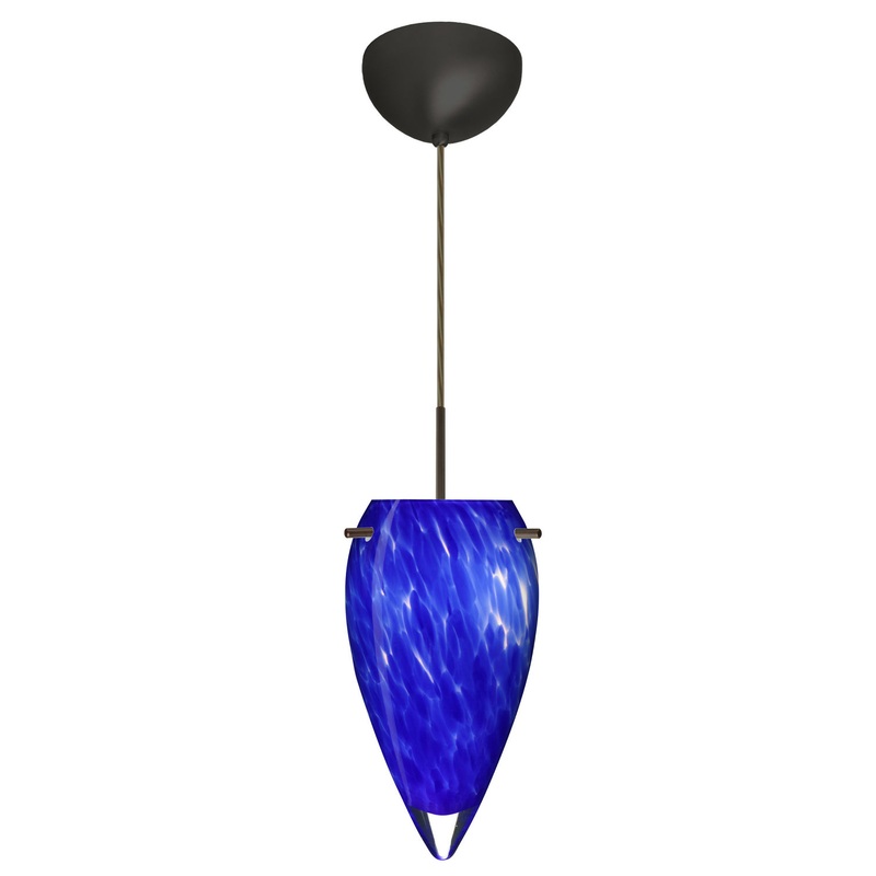 Besa 1JC-412586-LED-BR Juli One Light Pendant Bronze (Discontinued)