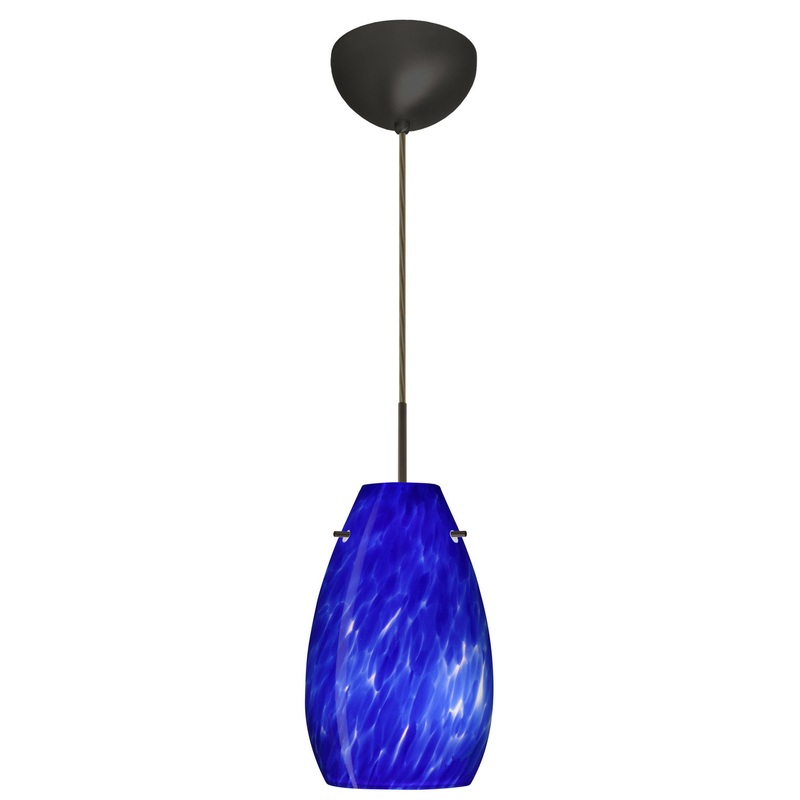 Besa 1JC-412686-LED-BR Pera One Light Pendant Bronze