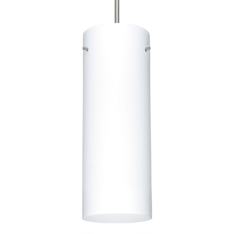 Besa 1JC-412807-LED-SN Besa Stilo 18 Pendant LED Pendant Satin Nickel