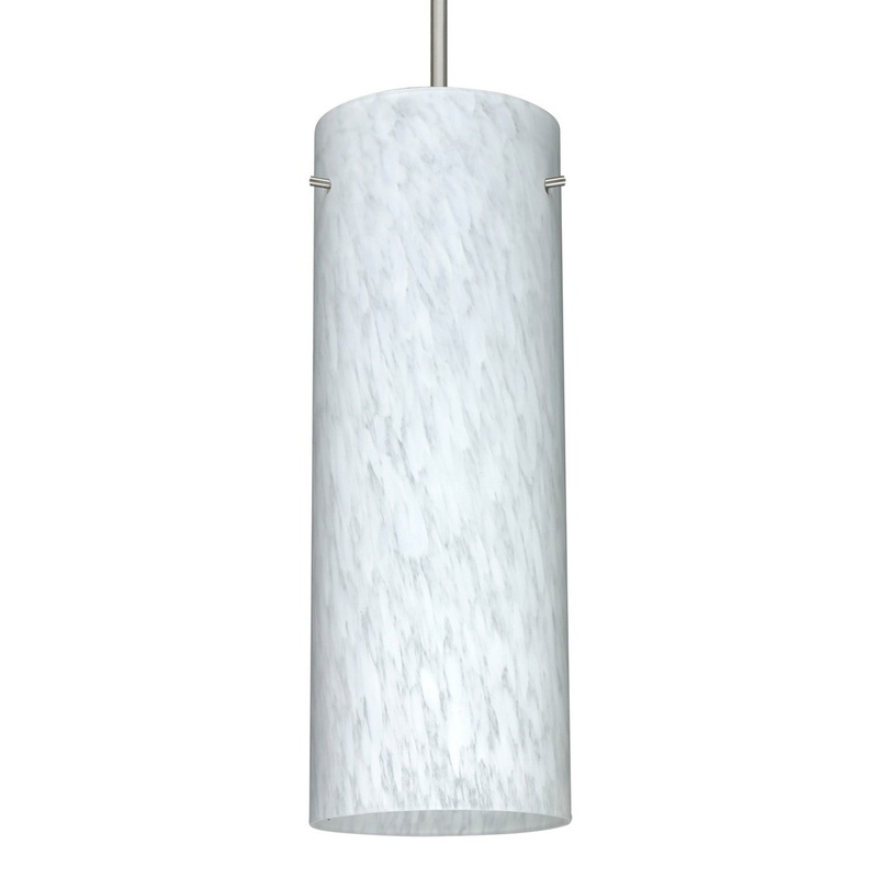 Besa 1JC-412819-LED-SN Besa Stilo 18 Pendant LED Pendant Satin Nickel