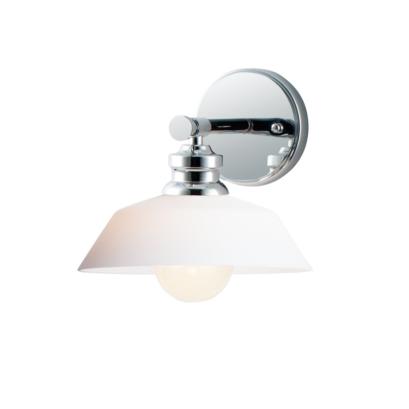 Maxim 11191SWPC Willowbrook One Light Wall Sconce, Polished Chrome