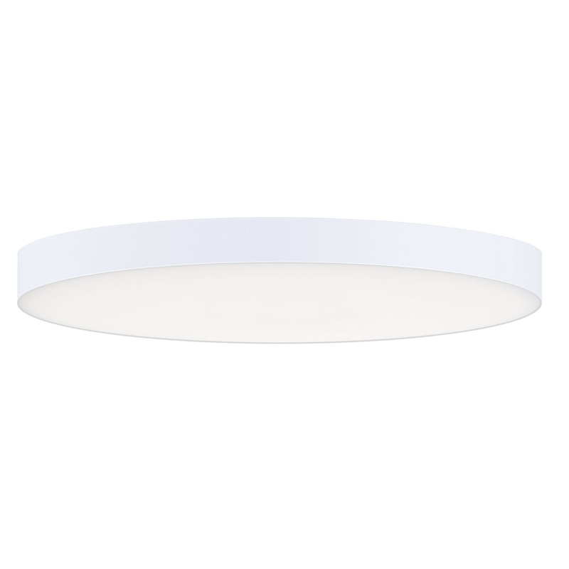 Maxim 57663WTWT Trim LED Flush Mount, White