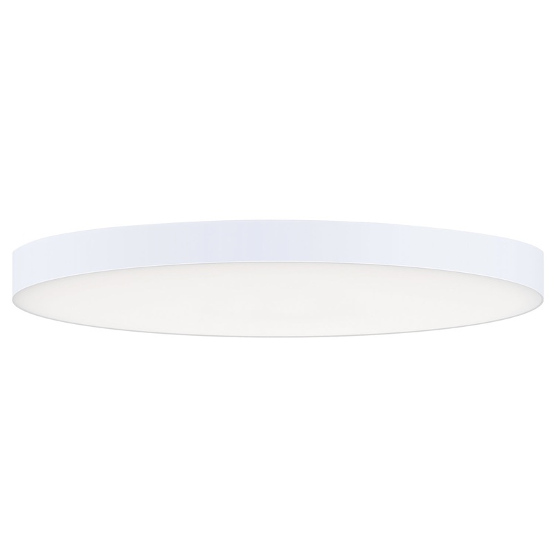 Maxim 57664WTWT Trim LED Flush Mount, White