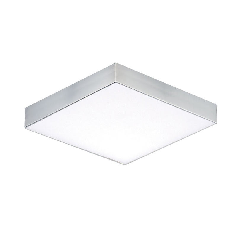 Maxim 57665WTPC Trim LED Flush Mount, Polished Chrome