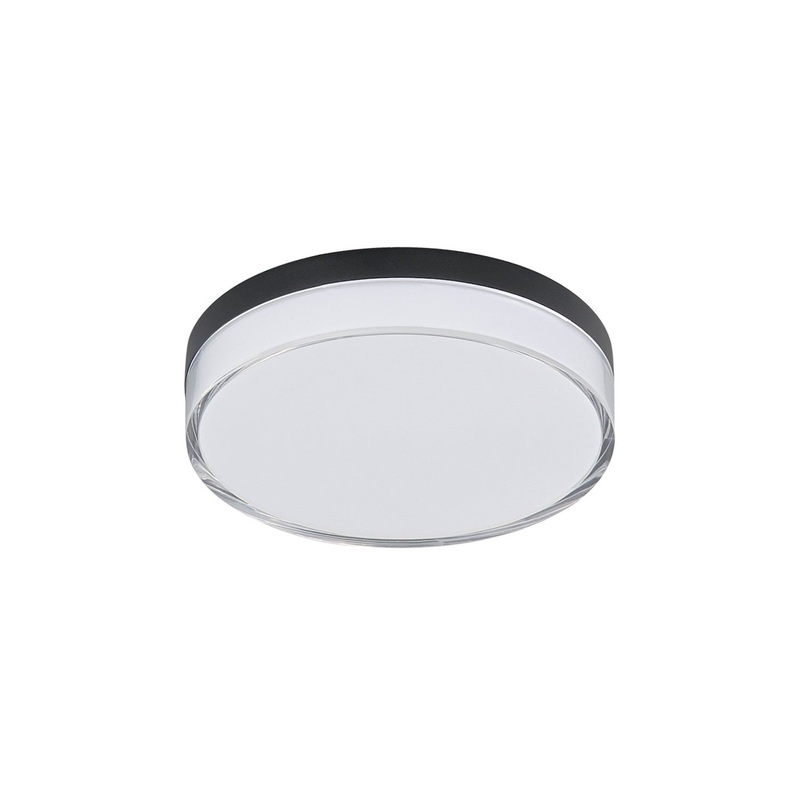Maxim 59762CLFTBK Edge LED Flush Mount, Black