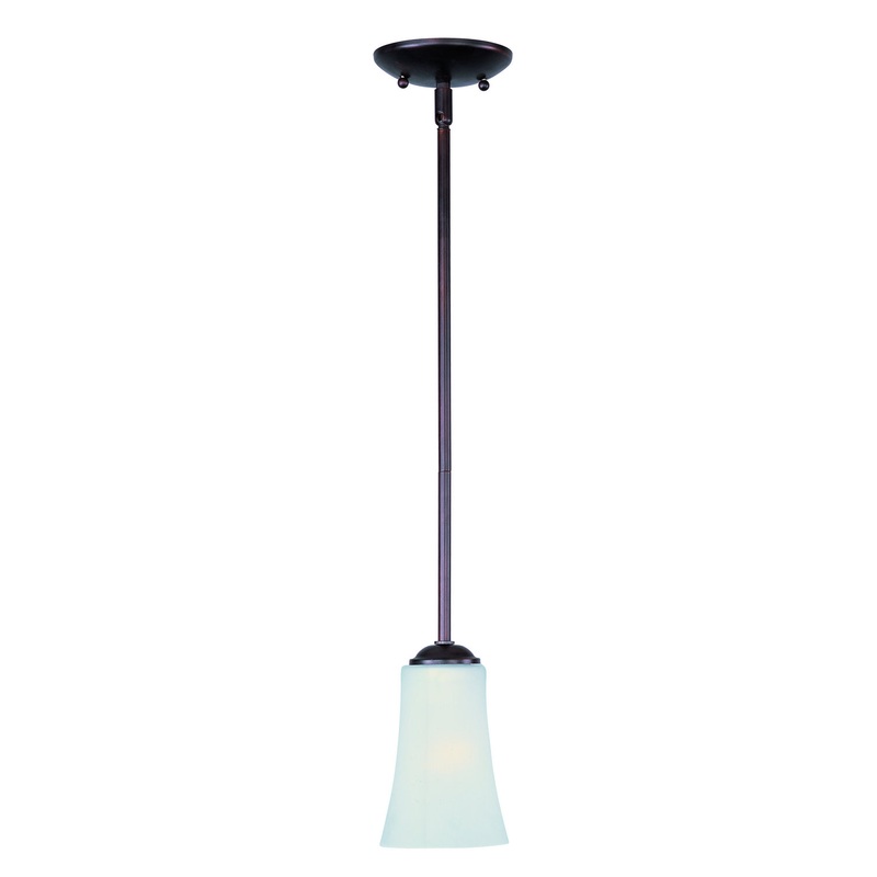 Maxim 92040FTOI Logan One Light Mini Pendant, Oil Rubbed Bronze