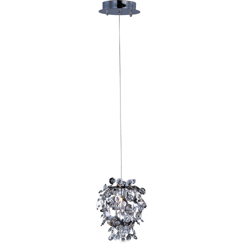 Maxim 94200BCPC Comet LED Mini Pendant, Polished Chrome