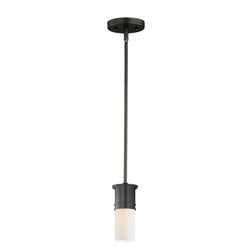 Maxim 10362SWBK Rexford One Light Mini Pendant, Black