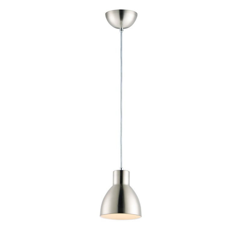 Maxim 11020SN Cora One Light Pendant, Satin Nickel