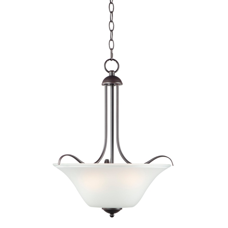 Maxim 12070FTOI Vital Three Light Pendant, Oil Rubbed Bronze