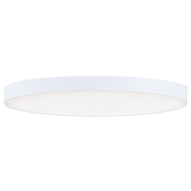 Maxim 57670WTWT Trim LED Flush Mount, White