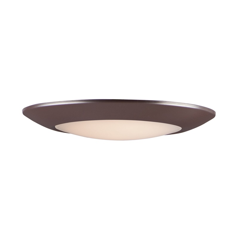 Maxim 57855WTBZ Diverse LED Flush Mount, Bronze