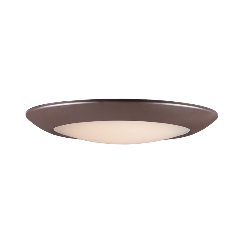 Maxim 57860WTBZ Diverse LED Flush Mount, Bronze