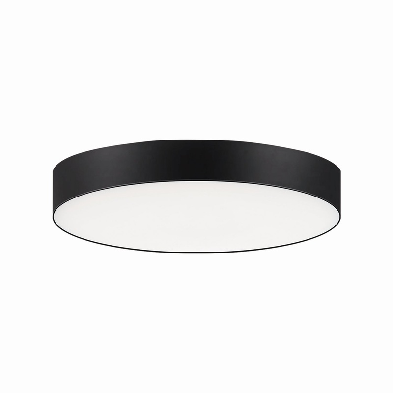 Maxim 57880WTBK Trim - 0-10 V LED Flush Mount, Black