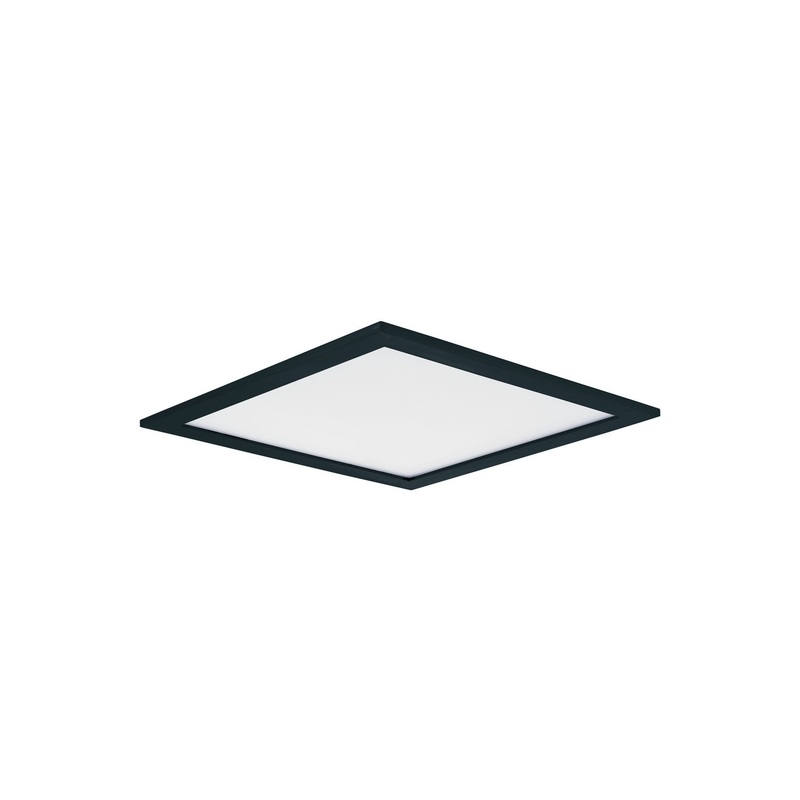 Maxim 58724WTBK Wafer LED Flush Mount, Black