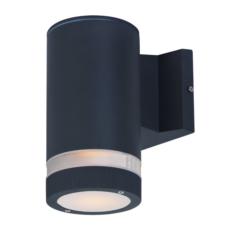 Maxim 6110ABZ Lightray One Light Outdoor Wall Lantern, Architectural Bronze