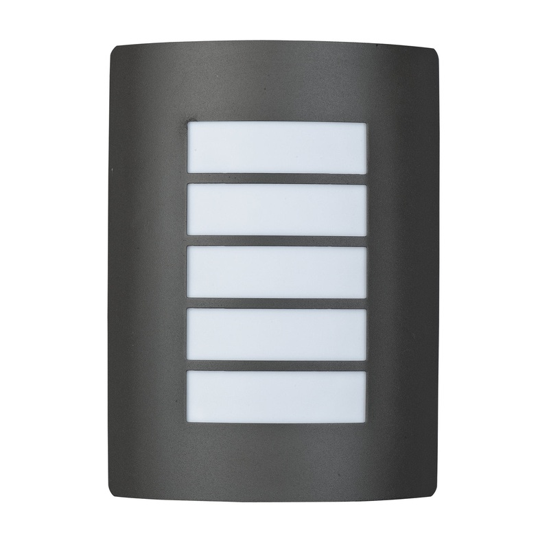 Maxim 64331WTBZ View LED E26 LED Outdoor Wall Sconce, Bronze