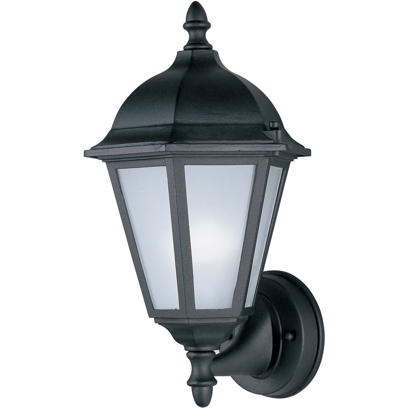 Maxim 65102BK Westlake LED E26 LED Outdoor Wall Sconce, Black