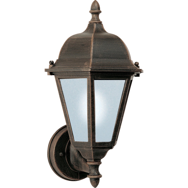 Maxim 65102RP Westlake LED E26 LED Outdoor Wall Sconce, Rust Patina
