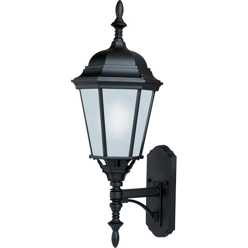 Maxim 65103BK Westlake LED E26 LED Outdoor Wall Sconce, Black