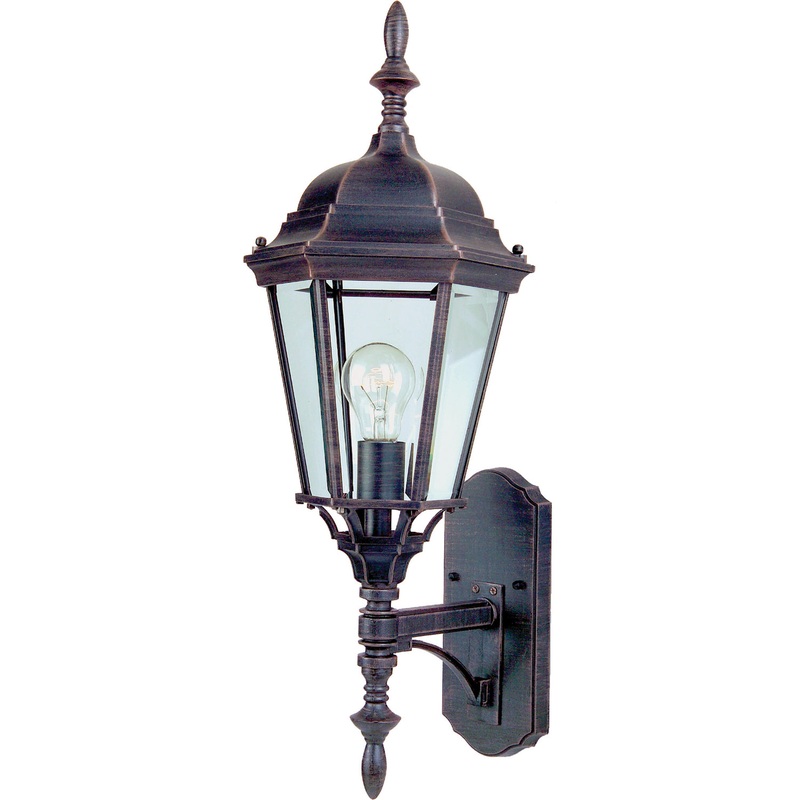 Maxim 65103RP Westlake LED E26 LED Outdoor Wall Sconce, Rust Patina